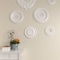 Ekena Millwork Wakefield Ceiling Medallion (Fits Canopies up to 3 5/8"), 11 3/4"OD x 1 1/4"P, Primed White CM11WA - alternate 4